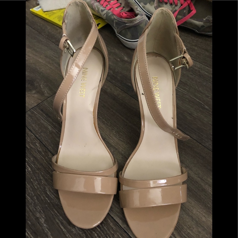 Nine West Nude Heels